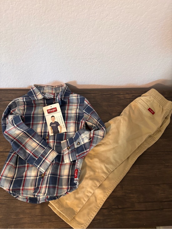 Wrangler Other - New Wrangler boys outfit size 4T